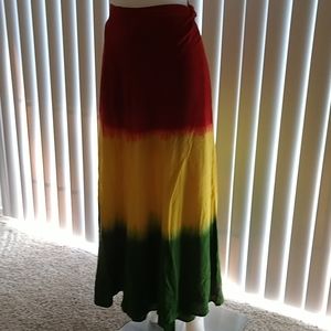 Jamaican wrap around skirt